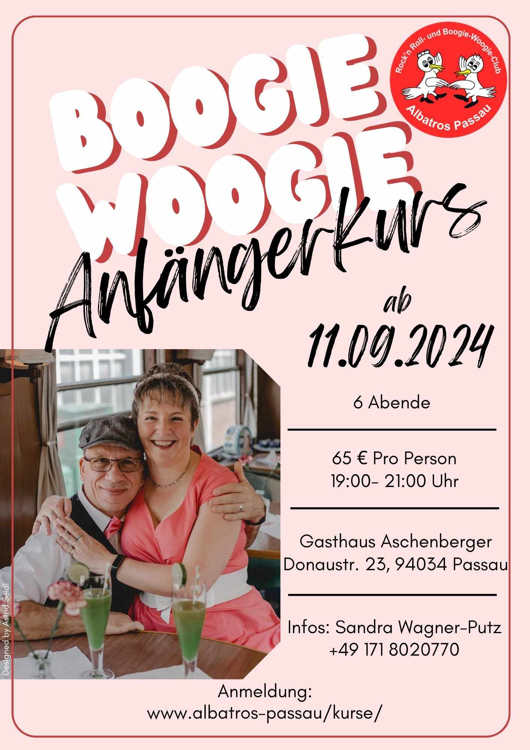 11.09.2024 Albatros Boogie Woogie Anfngerkurs im GH Aschenberger, Passau mit Sandra & Helmut