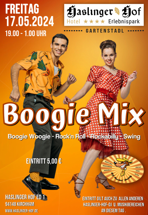 18.06.2023 Boogie Mix im Haslinger Hof / Ed 1, Kirchham im Gartenstadl mit DJ. Rockin' Daddy ***