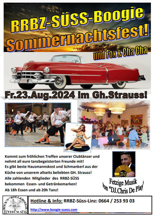 23.08.2024 Sommerfest RRBZ S, Linz im GH Strauss, Freindorf/Ansfelden mit DJ. Chris de Play